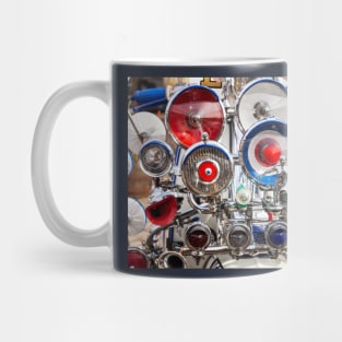 Lambretta Scooter Lights Mug